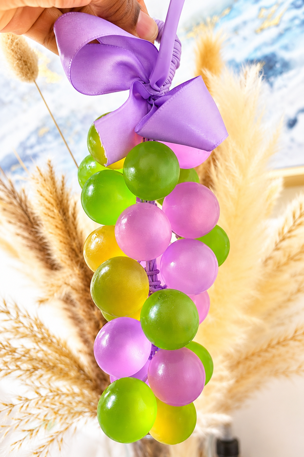 grape cluster soap